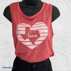 Texas sleeveless tee